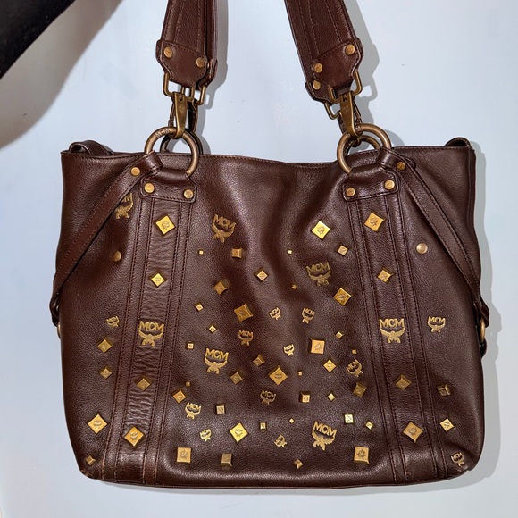 MCM Brown Leather Purse - Picture 1 of 4